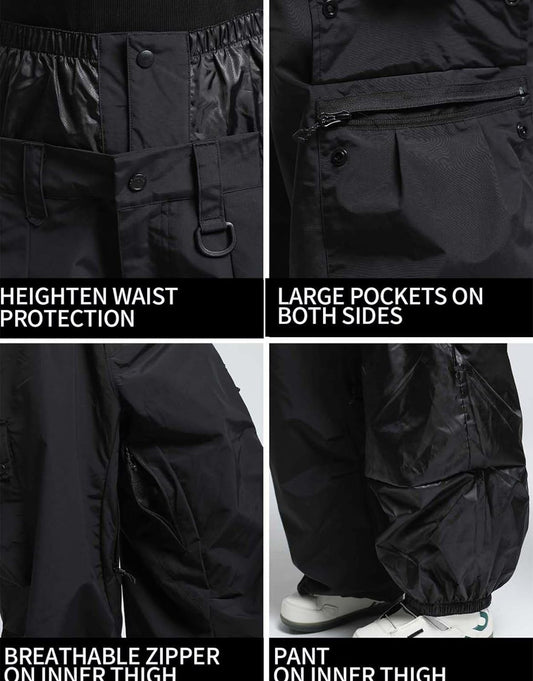 ZAAZ Black Snow Pants